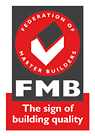 FMB logo (Federation of Master Builders - The Sign of Building Quality)